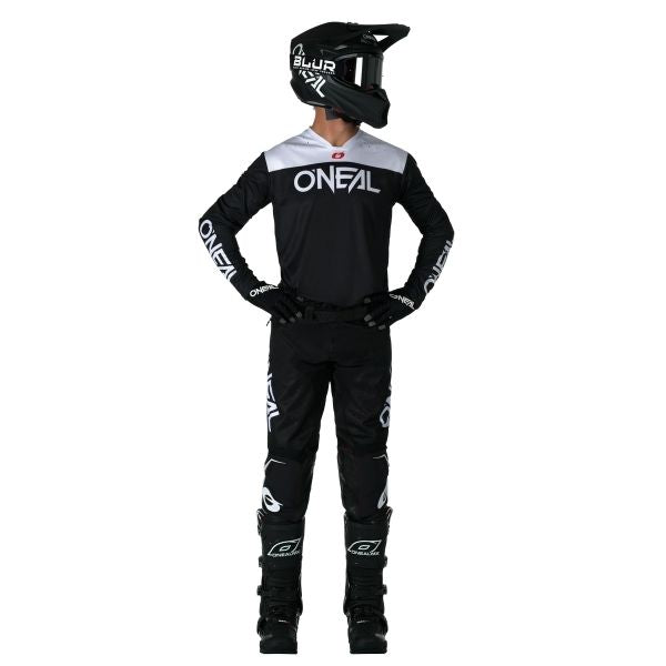 Studio image highlighting O'Neal, Hardwear Elite Jersey, Pant Combo, Gear Combo