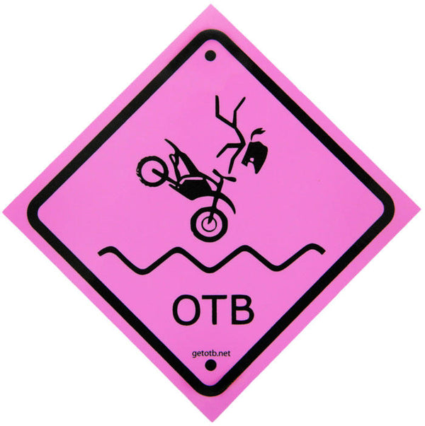 OTB Ladies Caution Sticker