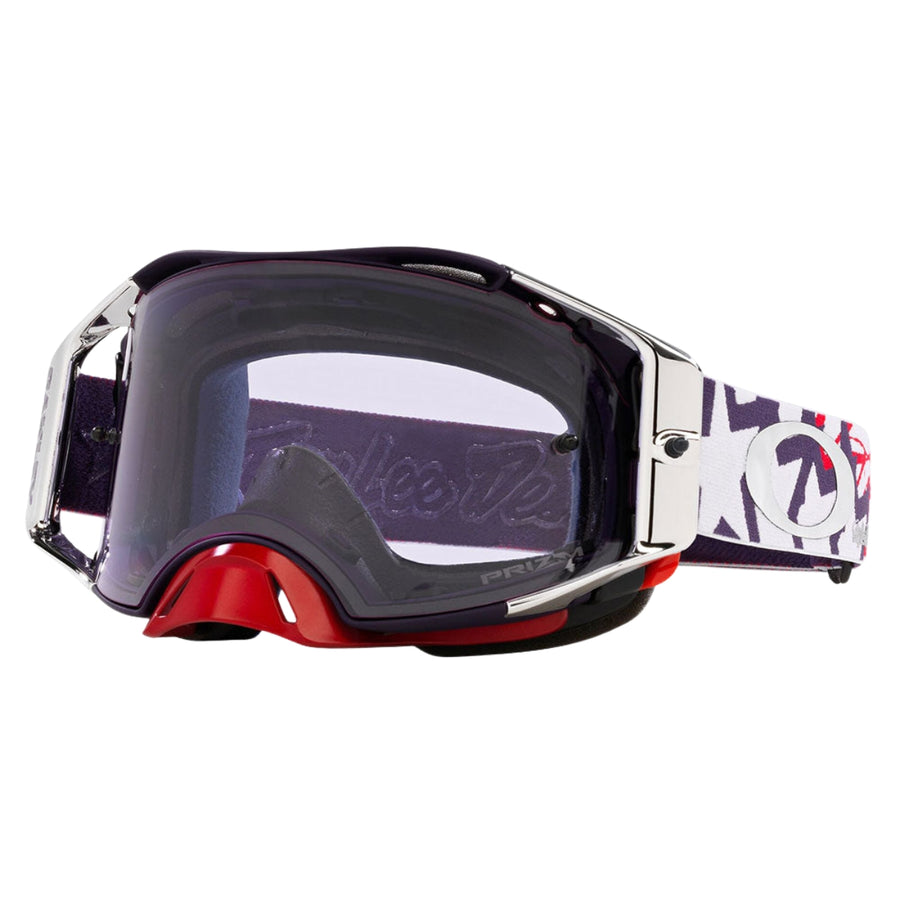 Product image of Oakley Airbrake MX TLD Trippy Goggle 8 motocross goggles showing frame design, lens style, and colorway