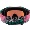 Oakley Airbrake MX Bengal Goggle - detail of foam padding and fit SKU OO7046-F8