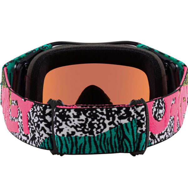 Oakley Airbrake MX Bengal Goggle - detail of foam padding and fit SKU OO7046-F8