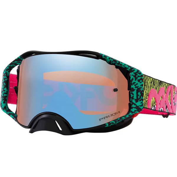 Oakley Airbrake MX Bengal Goggle in Venom Prizm Sapphire SKU OO7046-F8