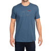 Professional studio photo of One Industries Vector Tee; showing tee fit, printed graphics, and crew neckline; SKU Z003-2; Sizes: S-2XL
