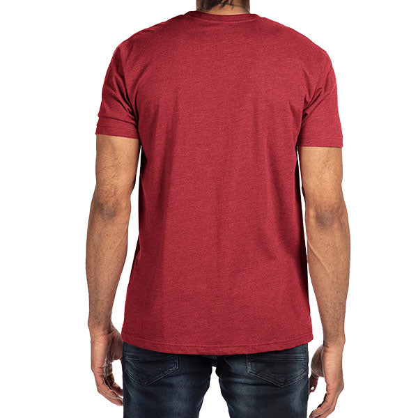 Studio photo on a white background of One Industries Vector Tee; showing tee fit, printed graphics, and crew neckline; SKU Z003-2; Sizes: S-2XL