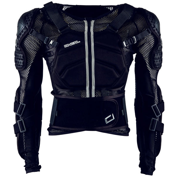 Studio photo showcasing O'Neal, Under Dog 3 Body Armor, Protection Jacket, SKU 0571-402, color options Black, sizes XL–2X
