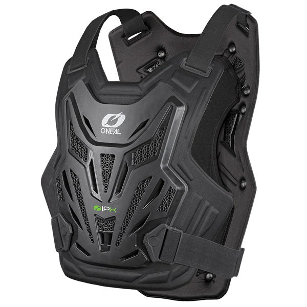 Studio image highlighting O'Neal, Split Chest Protector, SKU 0459-100, color options Default Title