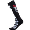 Clean studio photo on a white background of O'Neal, Pro MX XRay Socks (Youth), color options Black