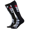 Catalog studio image of O'Neal, Pro MX XRay Socks (Youth), color options Black