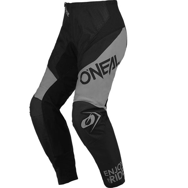 Product photo of O'Neal, Element Racewear V.23 Pants (Youth), SKU E022-1022, color options Black/Grey, sizes Y-18, Y-20, Y-22, Y-24, Y-26, Y-27