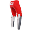Shot Race Gear Contact Iron pants, red—breathable liner, non-slip waist; men’s 30–40 (rear view).