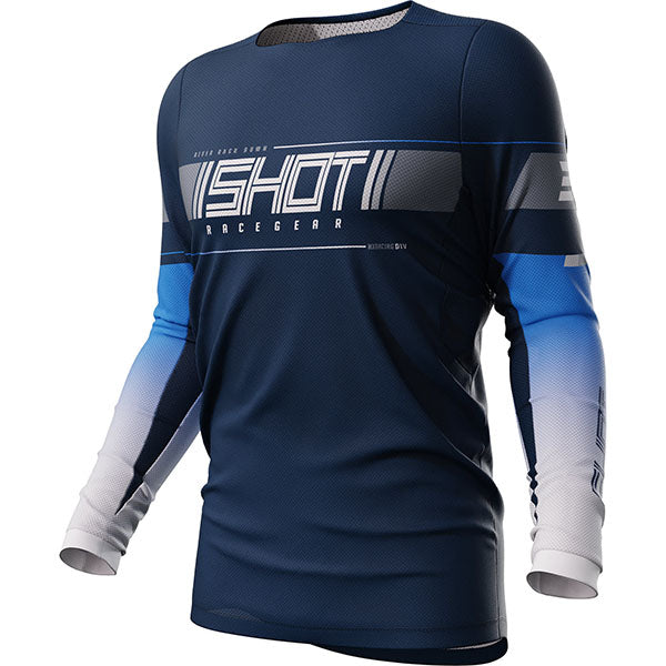 Shot Contact Indy Long Sleeve T-shirt Blue 3XL Man