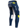 Shot Race Gear Aerolite Husqvarna LE pants, blue—vented liner, silicone waist; men’s 32–40 (rear view).
