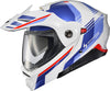 Scorpion EXO - EXO-AT960 Monk Helmet, detail view, color options: 2XL, 3XL, L, M, S, XL, sizes: Monk Black/Red, Monk Grey/Hi-Viz, Monk Phantom, Monk White/Blue