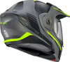 Scorpion EXO - EXO-AT960 Monk Helmet, detail view, color options: 2XL, 3XL, L, M, S, XL, sizes: Monk Black/Red, Monk Grey/Hi-Viz, Monk Phantom, Monk White/Blue