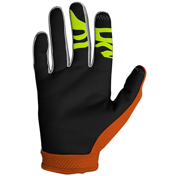 Product image of Seven MX  0015 2210027 800 Zero 27 Parallel Glove Org BTO Sports 4 motocross gloves showing fit, construction, and colorway | Available at BTO Sports