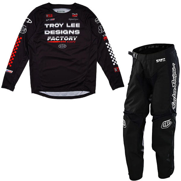 Product image of TLDBTOSports 0000 troy lee designs gp pro factory jersey pant combo youth | Available at BTO Sports