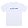 Clean studio shot of Troy Lee Designs Signature Tee; showing tee fit, printed graphics, and crew neckline; SKU 7019170; Sizes: S-2XL