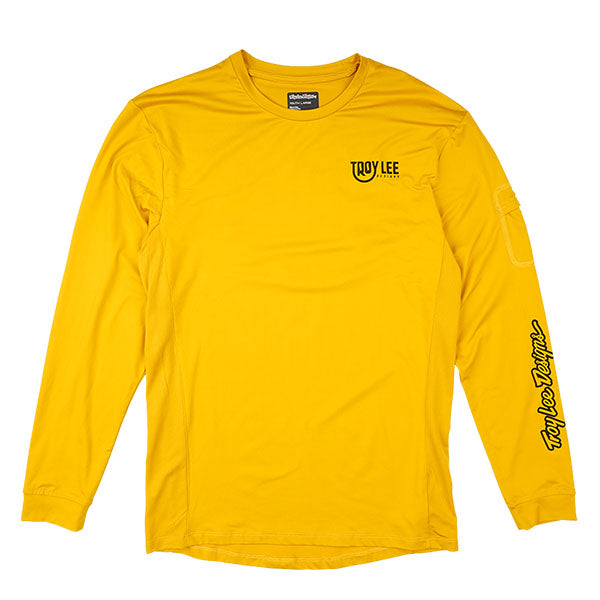 Product image of Troy Lee Designs - Ruckus Eyez Long Sleeve Ride Tee (MTB) (Youth) SKU:386020001 | Designed for Mountain Bike, BMX and E-Bike riders | Available at BTO Sports