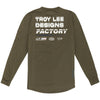 Product image of Troy Lee Designs - Ruckus Factory Long Sleeve Ride Tee (MTB) SKU:371008003 | Sizes: SM–XL | Designed for Mountain Bike, BMX and E-Bike riders | Available at BTO Sports