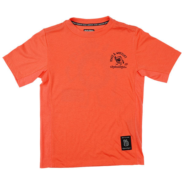 Product image of Troy Lee Designs - Skyline P&W Ride Tee (MTB) (Youth) SKU:384046001 | Designed for Mountain Bike, BMX and E-Bike riders | Available at BTO Sports