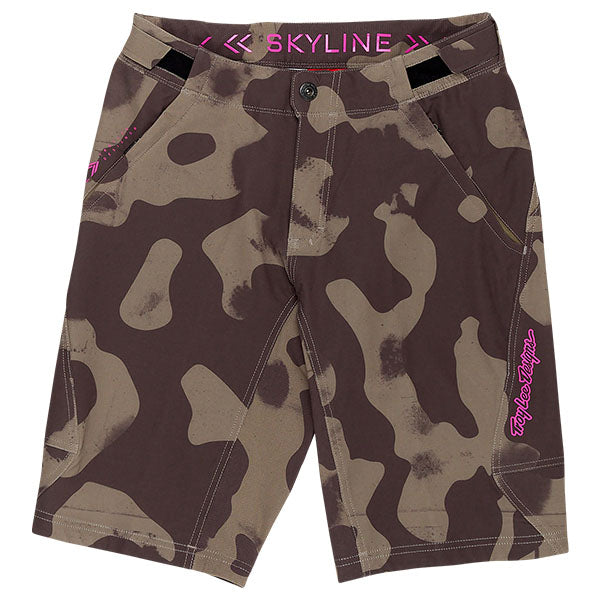 Product image of Troy Lee Designs - Skyline Scrubland Shorts W/ Liner (MTB) SKU:219071002 | Sizes: 30–38 | Designed for Mountain Bike, BMX and E-Bike riders | Available at BTO Sports