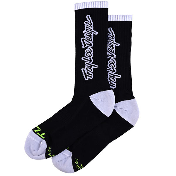 Product image of Troy Lee Designs - Signature Performance Socks (MTB) SKU:853037002 | Designed for Mountain Bike, BMX and E-Bike riders | Available at BTO Sports