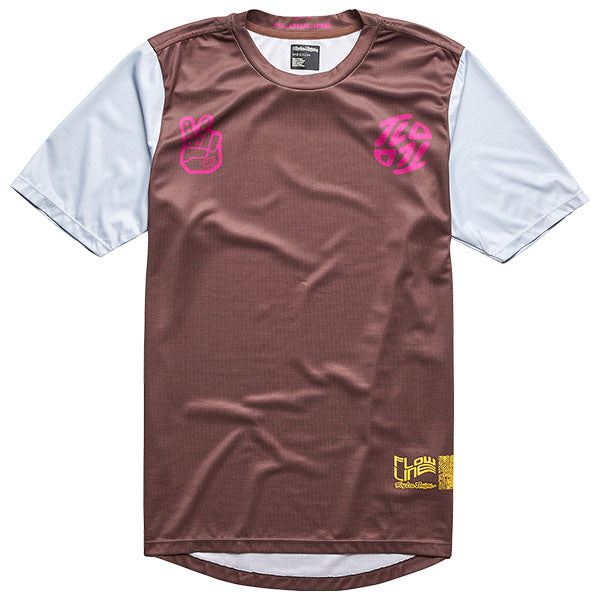 Product image of Troy Lee Designs - Flowline SS Flipped Jersey (MTB) SKU:335479003 | Sizes: SM, MD, LG, XL, 2XL | Designed for Mountain Bike, BMX and E-Bike riders | Available at BTO Sports