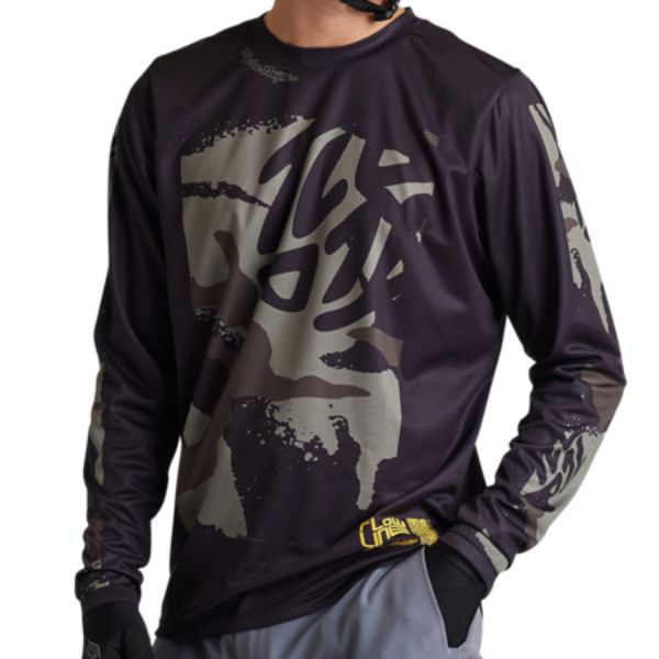 Product image of Troy Lee Designs - Flowline LS Confined Jersey (MTB) SKU:346481002 | Sizes: SM–XL | Designed for Mountain Bike, BMX and E-Bike riders | Available at BTO Sports
