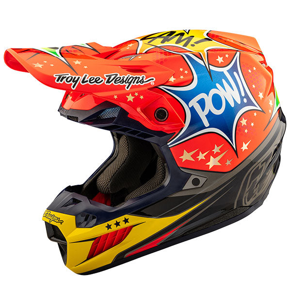 Image of Troy Lee Designs SKU 1827540 SE5 Composite Cosmic Explosion MIPS Helmet Size: XS (SKU 1827540)