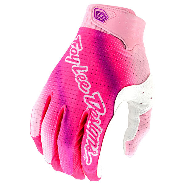 Product image of TLD BTO Sports 0011 TLD M24D1 AIR GLOVE BLURR PINK 01 5f5e0bd4 c729 48c4 9b12 d27879a13ef3 motocross gloves showing fit, construction, and colorway | Available at BTO Sports