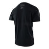Crisp studio image on a white background of Troy Lee Designs GasGas Team Tee; showing tee fit, printed graphics, and crew neckline; SKU 7015990