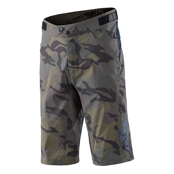 Product image of Troy Lee Designs - Flowline Spray Camo W/ Liner Short (MTB) SKU:245529002 | Sizes: 30–38 | Designed for Mountain Bike, BMX and E-Bike riders | Available at BTO Sports