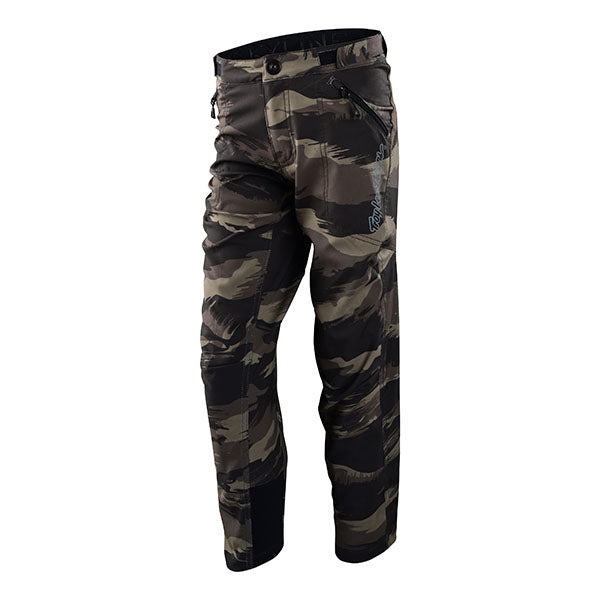 Product image of Troy Lee Designs - Skyline Brushed Camo Pant (MTB) (Youth) SKU:274417003 | Designed for Mountain Bike, BMX and E-Bike riders | Available at BTO Sports