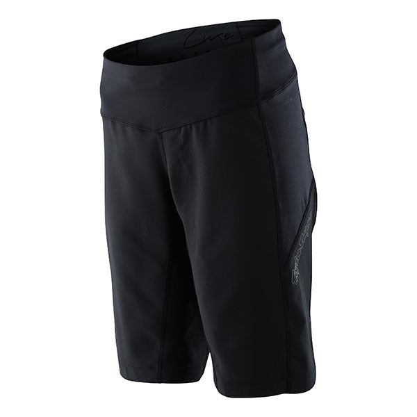 Product image of Troy Lee Designs - Luxe Short (MTB) (Womens) SKU:261786031 | Colors: Blk | Sizes: SM–XL | Designed for Mountain Bike, BMX and E-Bike riders | Available at BTO Sports