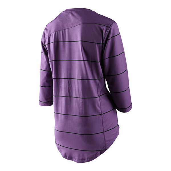 Product image of Troy Lee Designs - Mischief Pinstripe Jersey (MTB) (Womens) SKU:359317021 | Sizes: SM–XL | Designed for Mountain Bike, BMX and E-Bike riders | Available at BTO Sports