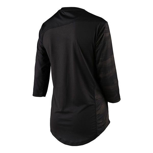 Product image of Troy Lee Designs - Mischief Brushed Camo Jersey (MTB) (Womens) SKU:359417002 | Sizes: SM–XL | Designed for Mountain Bike, BMX and E-Bike riders | Available at BTO Sports