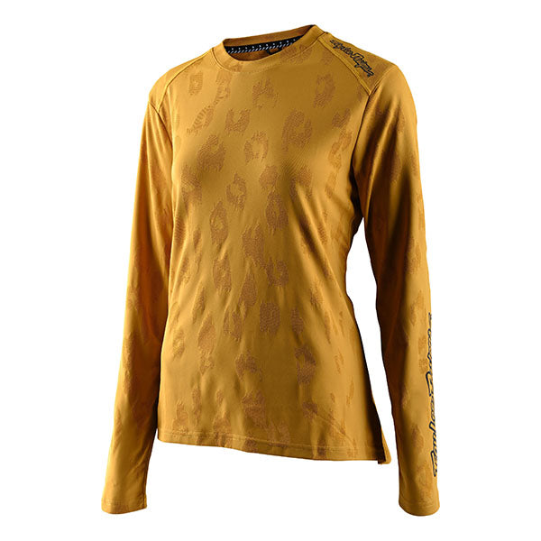 Product image of Troy Lee Designs - Lilium LS Jacquard Jersey (MTB) (Womens) SKU:358419011 | Sizes: SM–XL | Designed for Mountain Bike, BMX and E-Bike riders | Available at BTO Sports