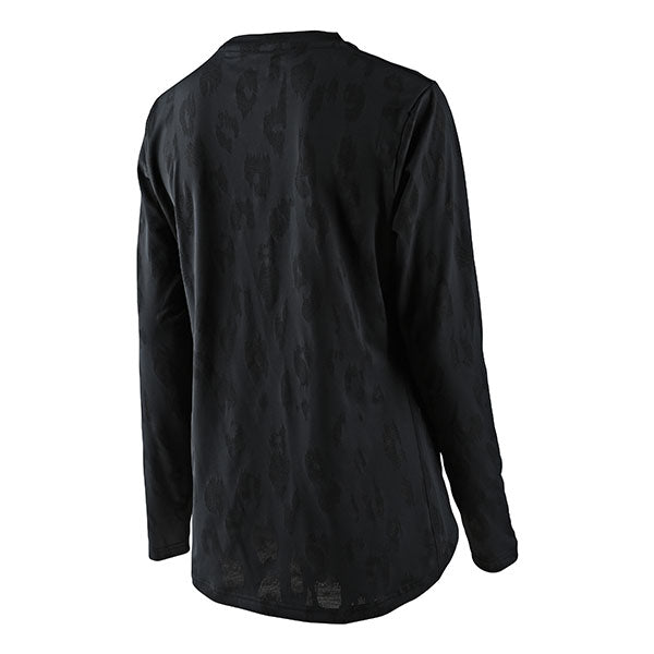 Product image of Troy Lee Designs - Lilium LS Jacquard Jersey (MTB) (Womens) SKU:358419014 | Sizes: SM–XL | Designed for Mountain Bike, BMX and E-Bike riders | Available at BTO Sports