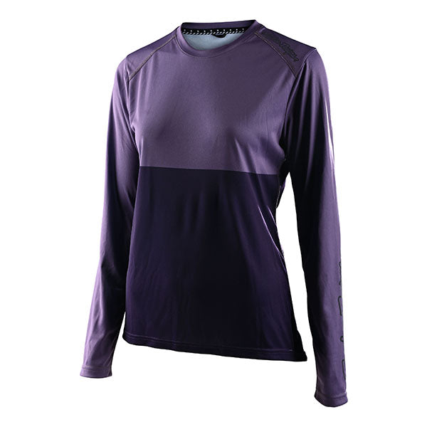 Product image of Troy Lee Designs - Lilium LS Block Jersey (MTB) (Womens) SKU:358582011 | Sizes: SM–XL | Designed for Mountain Bike, BMX and E-Bike riders | Available at BTO Sports