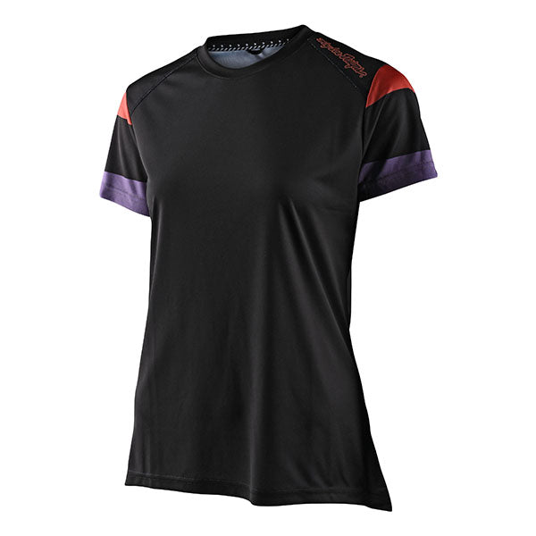 Product image of Troy Lee Designs - Lilium SS Rugby Jersey (MTB) (Womens) SKU:357527001 | Sizes: SM–XL | Designed for Mountain Bike, BMX and E-Bike riders | Available at BTO Sports