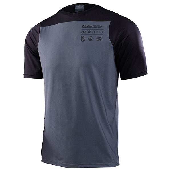 Product image of Troy Lee Designs - Skyline Mono SS Jersey (MTB) SKU:319931002 | Sizes: SM–XL | Designed for Mountain Bike, BMX and E-Bike riders | Available at BTO Sports