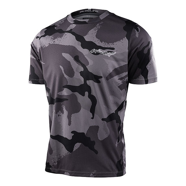 Product image of Troy Lee Designs - Flowline SS Cams Jersey (MTB) SKU:335951002 | Sizes: SM–XL | Designed for Mountain Bike, BMX and E-Bike riders | Available at BTO Sports
