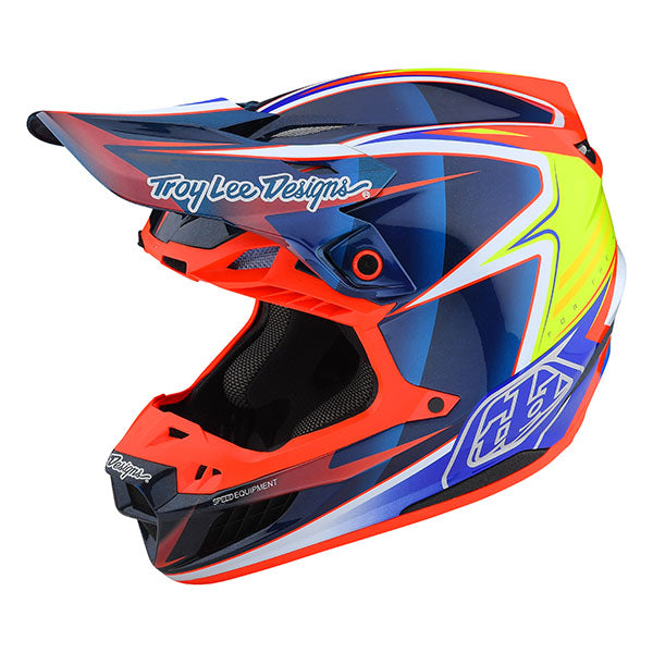 Image of Troy Lee Designs SKU 1713240 SE5 Carbon Lines Helmet Size: XS (SKU 1713240)