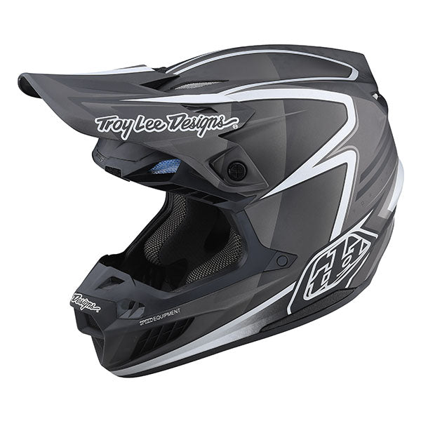 Image of Troy Lee Designs SKU 1713240 SE5 Carbon Lines Matte Helmet Size: XS (SKU 1713240)