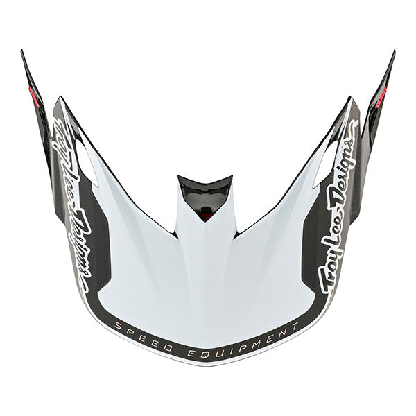 Image of Troy Lee Designs SKU 1730010 SE5 Carbon Reverb Visor Colors: Black (SKU 1730010)