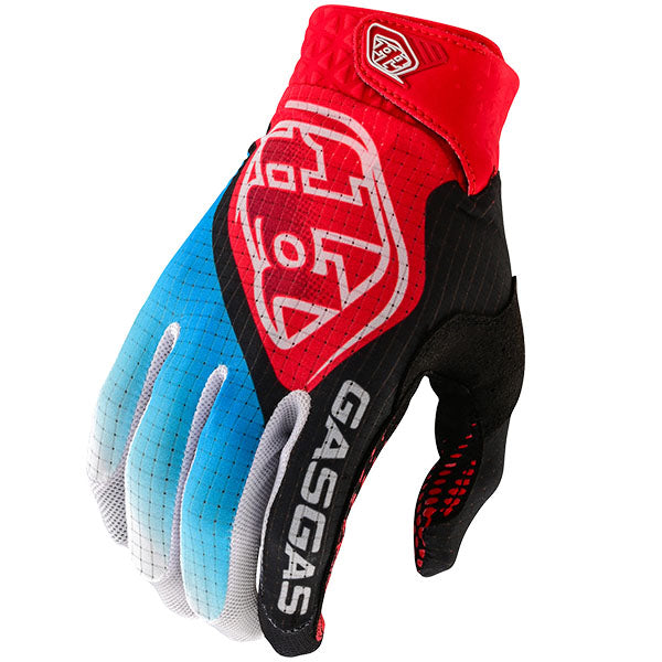 Product image of Troy Lee Designs MX  BTO Sports 0048 TLD M24D2 AIR GLOVE GASGAS FUMES BLK 01 7f0ab6af d255 4479 bb11 6e5ed842d1eb motocross gloves showing fit, construction, and colorway | Available at BTO Sports