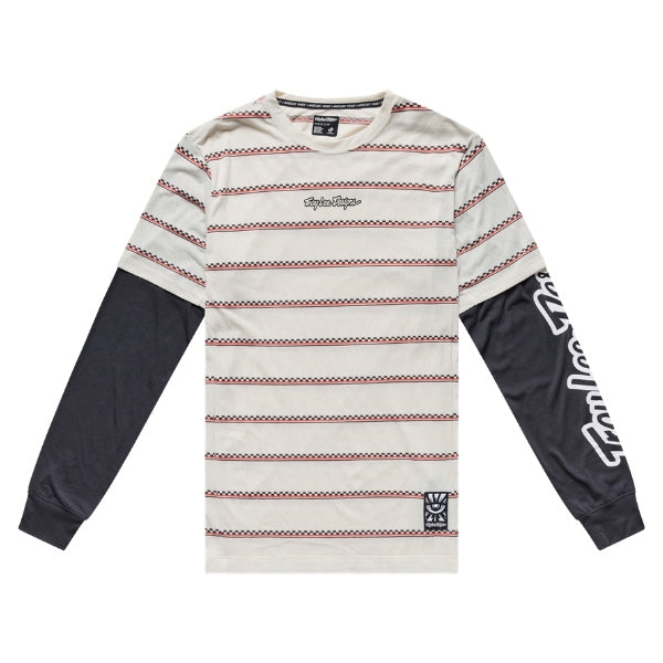 Troy Lee Designs - Skyline Fakie Stripe Long Sleeve Ride Tee (MTB)