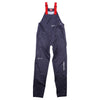 Troy Lee Designs Resist Pro Mono mountain bike overalls in Carbon, front view showing the bib, adjustable suspenders, and full-length legs