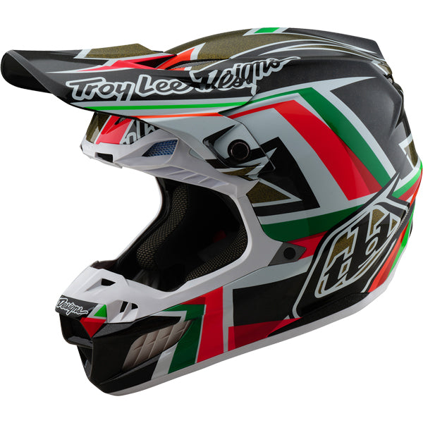 Image of Troy Lee Designs SKU 1711810 SE5 Carbon Labyrinth Helmet (SKU 171181)