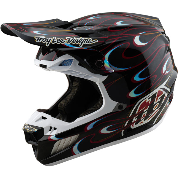 Image of Troy Lee Designs SKU 1712120 SE5 Carbon Torched Helmet(SKU 171212)
